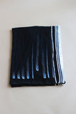 Hand Painted Lightwieght Cotton Scarves Black